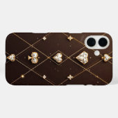 Opulent Shield Gouden Editie Case-Mate iPhone Case (Achterkant (horizontaal))