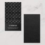 Opulent Tufted Textuur Visitekaartje (Voorkant / Achterkant)