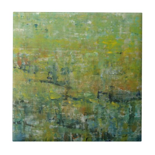 Opulent veld II Tegeltje (Voorkant)