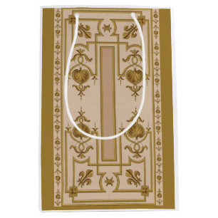 opulente gouden barokdruk medium cadeauzakje