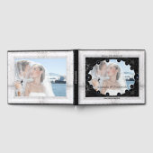 Opulente witte en zwarte bollen gastenboek (Volledig)