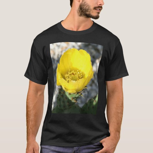 Opuntia ficus indica bloem van de stekelige peer C T-shirt (Voorkant)