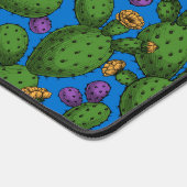 Opuntie de floraison en bleu (Coin)