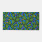 Opuntie de floraison en bleu (Recto)