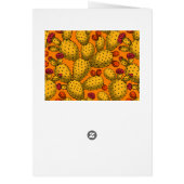 Opuntie de floraison en jaune (Dos)