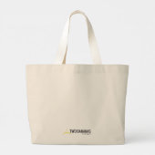 Opus 4 Pop op Camper RV happy camper Grote Tote Bag (Achterkant)