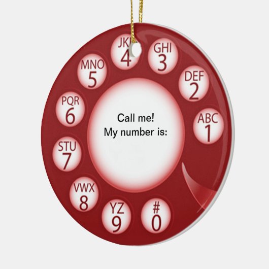 OPUS Bel het Man! Keramisch Ornament (Links)