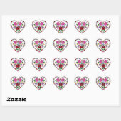OPUS CHANGEABELD Hongaars hart Hart Sticker (Vel)