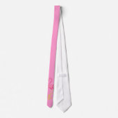 OPUS CHANGEABLE Roze Flamingo Stropdas (Achterkant)