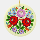 OPUS Hongaarse ventilatorborduurmachine Keramisch Ornament (Achterkant)