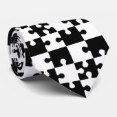 OPUS Jigzaag Puzzle-stukken - dubbelzijdig Stropdas (Opgerold)