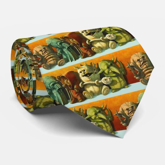 OPUS Monsters Stropdas (Opgerold)