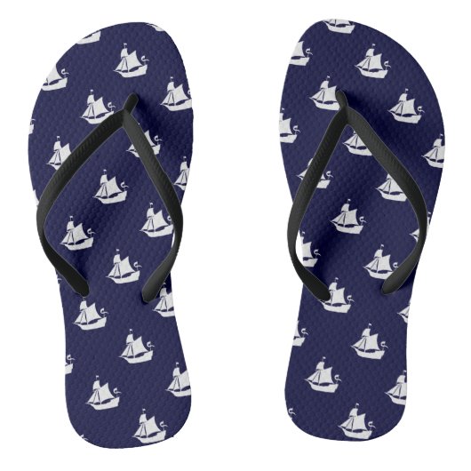 Opus Posh Ship Nautical Teenslippers (Voetbed)