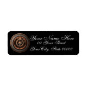 Opus Posh Steampunk Gears Etiket (Voorkant)