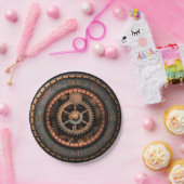 Opus Posh Steampunk Gears Papieren Bordje (Feest)