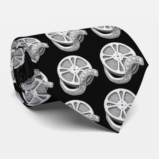 OPUS Silver Film Reel - dubbelzijdig Stropdas (Opgerold)