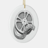 OPUS Silver Film Reel Keramisch Ornament (Rechts)