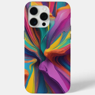 Opvallen in stijl: oogstrelend Abstract iPhone 15 Pro Max Hoesje