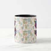 Opvallend Abstract Monogram Mok - S voor Sam (Midden)
