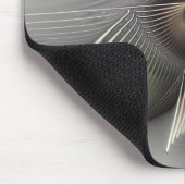 Opvallend cijfer, Moderne Abstracte fractale Kunst Muismat (Hoek)