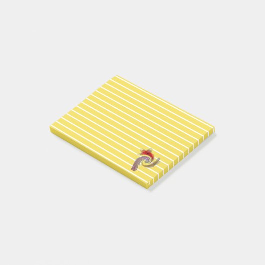 "Opvallend flamboyant" 3M Post-it Notes (Schuin)