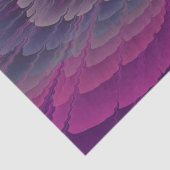 Opvallend kleurrijke Abstracte fractale kunst Tissuepapier (Detail)