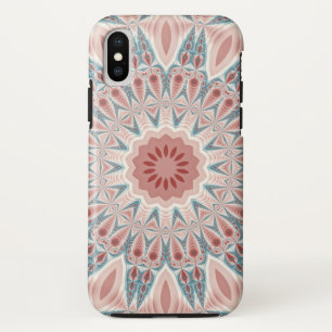 Opvallend Moderne Kaleidoscoop Mandala Fractal Art iPhone XS Hoesje