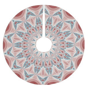 Opvallend Moderne Kaleidoscoop Mandala Fractal Art Kerstboom Rok