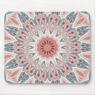 Opvallend Moderne Kaleidoscoop Mandala Fractal Art Muismat