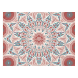 Opvallend Moderne Kaleidoscoop Mandala Fractal Art Tafelkleed