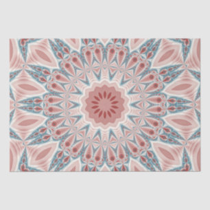 Opvallend Moderne Kaleidoscoop Mandala Fractal Art Tissuepapier