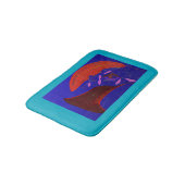 Opvallend mooi wezen badmat (Gekanteld)