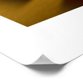 Opvallend poster met gouden pit (Hoek)