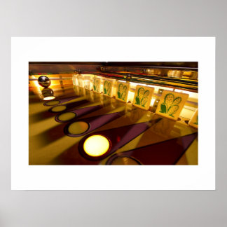 Opvallend poster met gouden pit