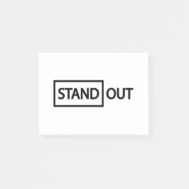 Opvallend zich onderscheiden post-it® notes