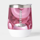  opvallende 3D roze werveling (Links)