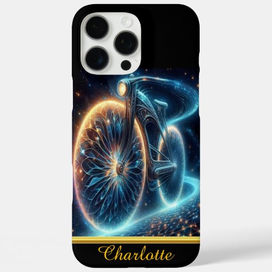 Opvallende fiets, ingewikkeld ontworpen Case-Mate iPhone case (Achterkant)