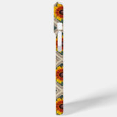 Opvallende iPhone Case met Susies's Zonnebloemen (Achterkant / Links)