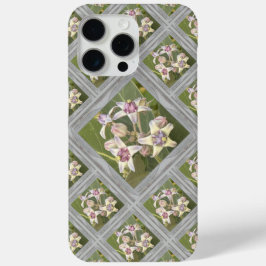 Opvallende iPhone-hoesje met kroonbloemen iPhone 15 Pro Max Hoesje