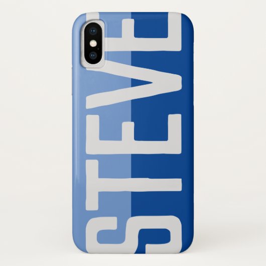 Opvallende naam design. Case-Mate iPhone case (Achterkant)