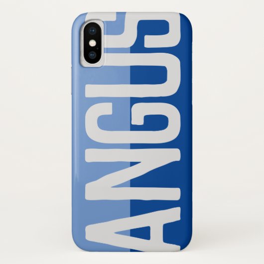 Opvallende naam design. Case-Mate iPhone case (Achterkant)