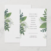 Opvallende olievlek Funeral Bedankt kaarten (Voorkant / Achterkant)