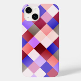 Opvallende veelkleurige Plaid Style iPhone-Hoesje Case-Mate iPhone 14 Hoesje