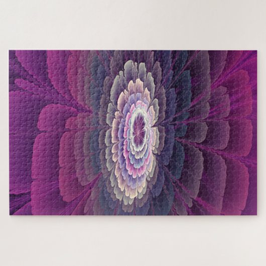 Opvallende ventilator kleurrijk Abstract fractal a Legpuzzel (Horizontaal)