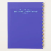 Opvallende Vrouw Planner (Achterkant)