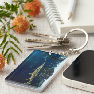 Opvallende zeeduivel sleutelhanger