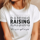 Opvoeden discipelen Christelijk mam Tri-Blend Shirt