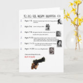 Opvoeden van kinderen 101 kaart (Gele Bloem)