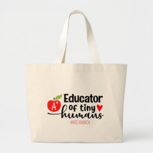 Opvoeder van Tiny Humans Canvas tas