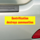 opvoeding vernietigt gemeenschappen bumpersticker (Op auto)